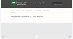 Desktop Screenshot of burkelawvt.com